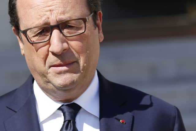 Francois Hollande said there were no survivors in the crash. Picture: AFP/Getty