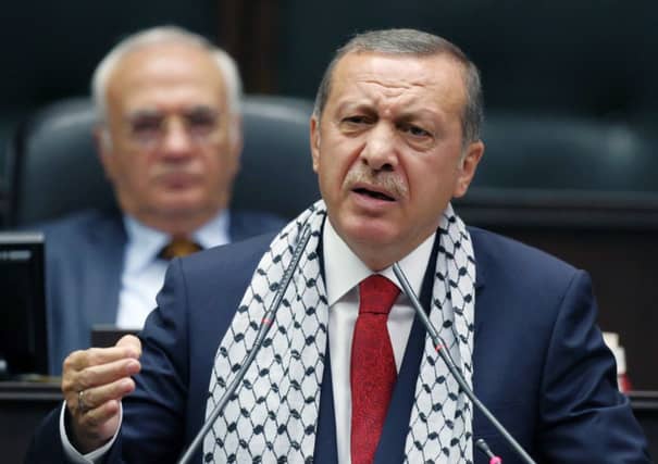 Tayyip Erdogan is expected to win the presidential election. Picture: AP