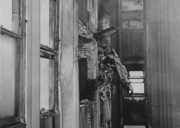 On this day in 1945 a US Army B-25 bomber crashed into the Empire State Building, setting it ablaze and killing 13 people. Picture: Getty