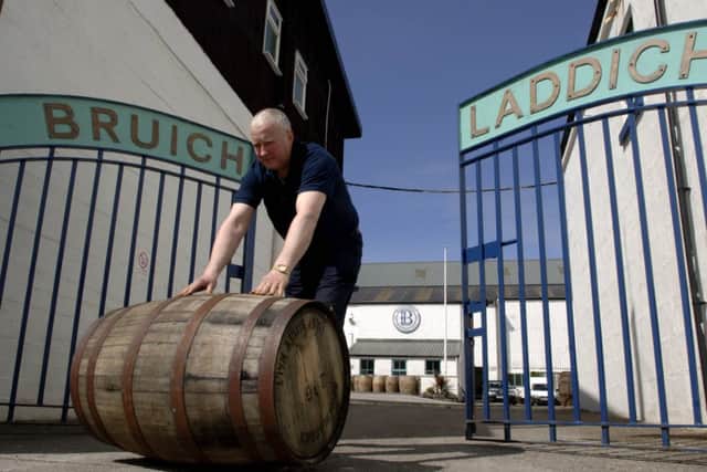 Bruichladdich Distillery on Islay has installed an anaerobic digestion plant. Photograph: Ian Rutherford