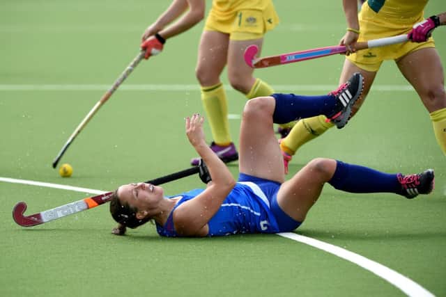 Scots still have hope despite thrashing. Picture: Jane Barlow