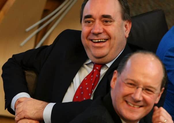 First Minister Alex Salmond, left, and John Swinney, finance minister. Picture: Getty