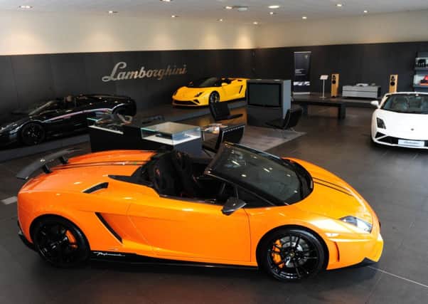 One 30-year old fraudster bought a Lamborghini with the millions he stole by conning people into investing in supposedly vintage wine. Picture: TSPL