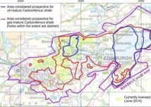 UK Govt. publishes new treasure map of Scotlands 6bn barrel Gullane Gulf shale oil and gas fields. Picture: Contributed