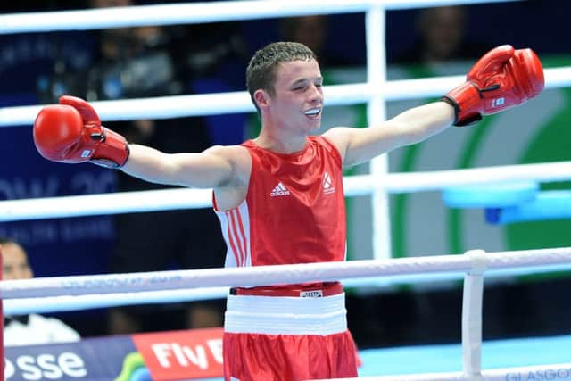 Scotland's Reece McFadden has guaranteed himself a bronze medal. Picture: Lisa Ferguson