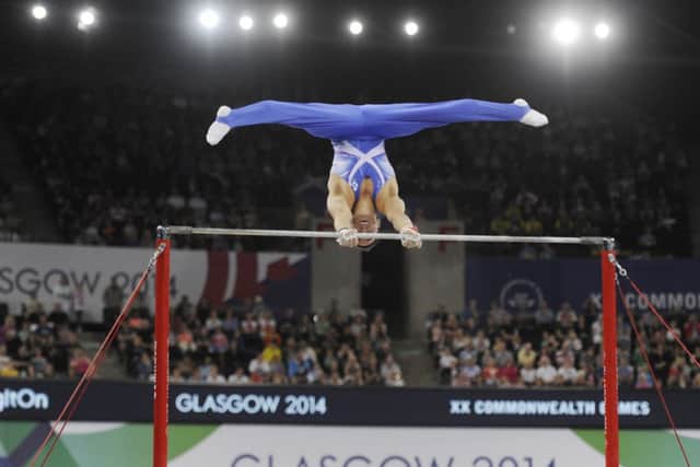 Daniel Keatings of Scotland performs. Picture: Greg Macvean