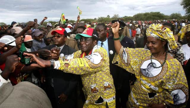 Grace Mugabe has campaigned for her husband, and now she may be eyeing a bid to succeed him as president. Picture: AFP