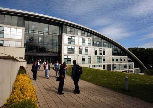 RGU became a "healthy university" in 2013. Picture: Stephen Mansfield