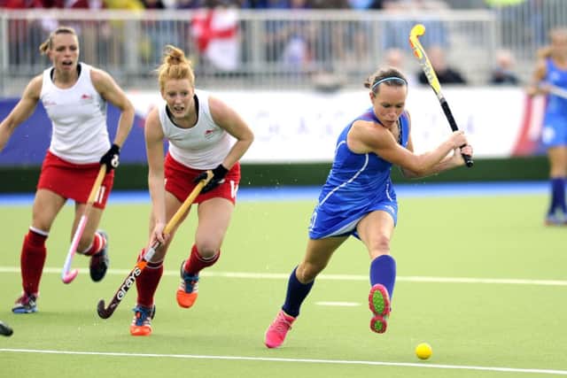 Scotland dominated the second-half but were edged out by England. Picture: John Devlin