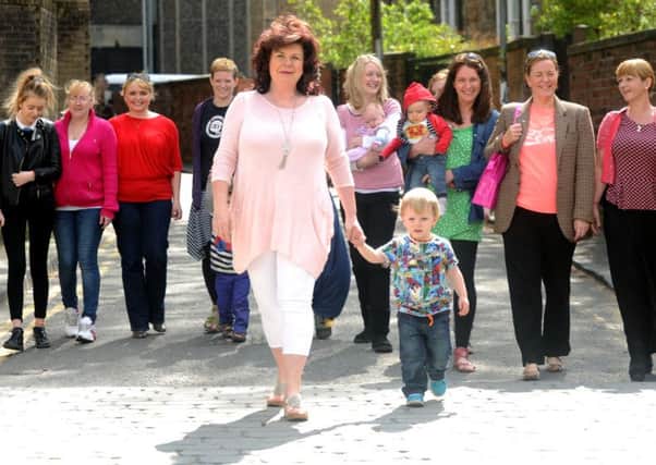 Elaine C Smith launches Yes Scotland's Mums for Change. Picture: Contributed