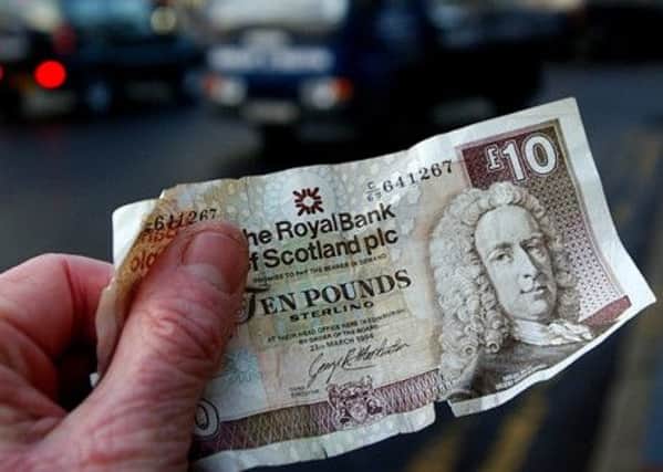 Scottish Government plans for a currency union have been attacked. Picture: TSPL