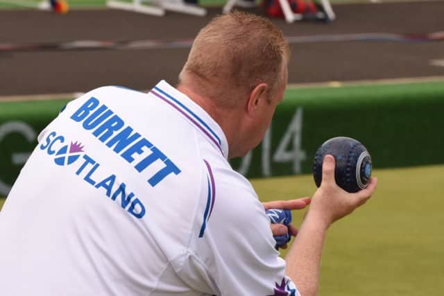 Darren Burnett lost his table topping clash with Willem Erasmun Esterhuizen 21-19. Picture: TSPL