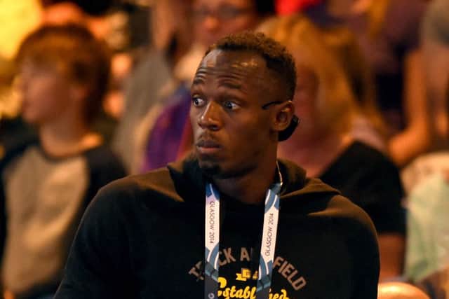 The guards were removed after allegedly taking a 'selfie' with Usain Bolt, who was in attendance at the netball. Picture: TSPL