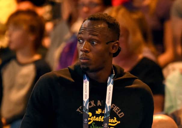 The guards were removed after allegedly taking a 'selfie' with Usain Bolt, who was in attendance at the netball. Picture: TSPL