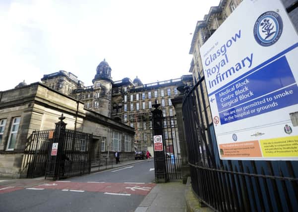 The lighting system will be left on all day in a ward at Glasgow Royal Infirmarys Intensive Care Unit. Picture: TSPL