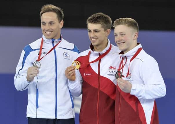 Gymnastics Artistic, Men's Individual All-Around. Max Whitlock takes gold. Picture: Ian Rutherford