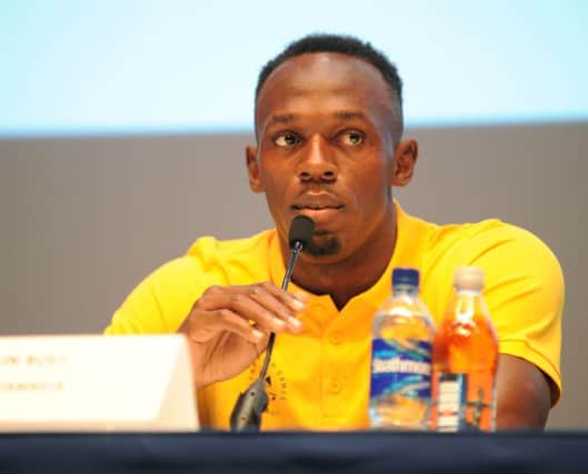 Usain Bolt: Rumours race around. Picture: Lisa Ferguson