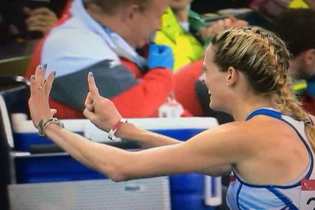 A silver medal in the race, a gold medal for bants? Picture: Contributed