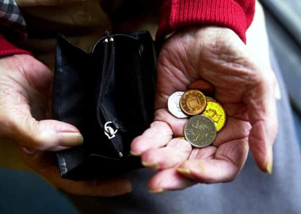 50,000 Scottish OAPs have lost benefits since 2010, according to SNP-distributed House of Commons research. Picture: TSPL
