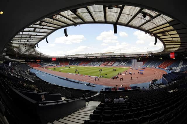 Hampden Park could be used in the bid. Picture: Greg Macvean