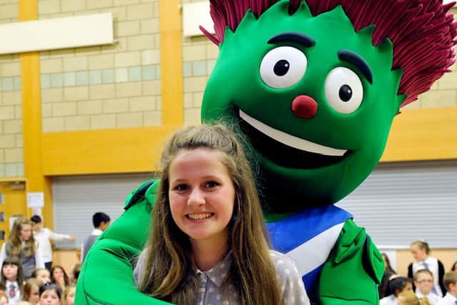 Beth Gilmour designed Clyde when she was 12. Picture: TSPL