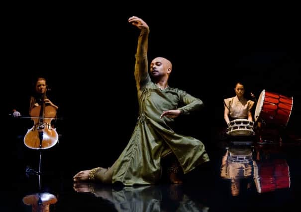 Akram Khan performs in the show Gnosis at the King's Theatre during the Edinburgh International Festival. Picture: Richard Haughton