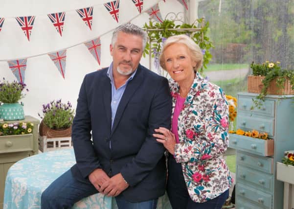 Judges of The Great British Bake Off Paul Hollywood (left) and and Mary Berry (right). Picture: PA