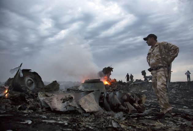 The downing of MH17 in Ukraine has highlighted the risks of flying over warzones. Picture: AP