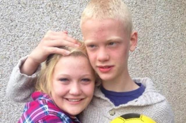 Hannah Farquhar and her brother Luke. Picture: Contributed