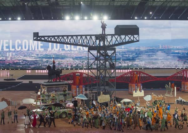 The opening ceremony of the Games highlighted some of Scotland's key innovations. Picture: Jane Barlow