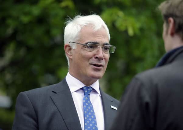 Alistair Darling takes on Alex Salmond in a live TV debate on Tuesday. Picture: John Devlin