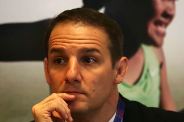 The former wrestler from New Orleans had already decided that he would keep his family in Scotland in order that they can complete their schooling. Picture: PA