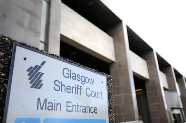 The case is ongoing at Glasgow Sheriff court. Picture: John Devlin