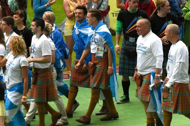 Thousands of people are expected to line the streets of Glasgow next week for a celebratory parade of Team Scotlands record-breaking athletes. Picture: TSPL