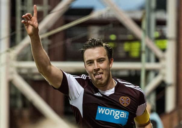 Danny Wilson has warned Rangers that Hearts are ready to push for the title and not settle for second place. Picture: TSPL