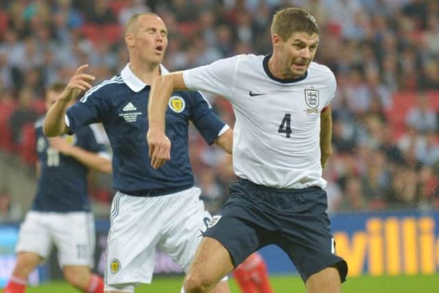 Steven Gerrard appears in FA video about the new rule changes. Picture: Phil Wilkinson