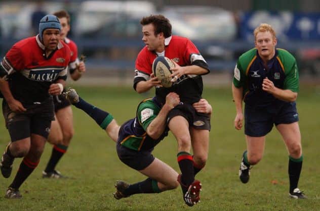 The former Hawk started new career as a referee last year. Picture: Neil Hanna