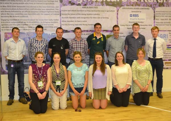 Some of the young farmers who will be going to Argentina in December on a study trip. Picture: Contributed