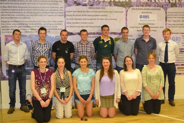 Some of the young farmers who will be going to Argentina in December on a study trip. Picture: Contributed