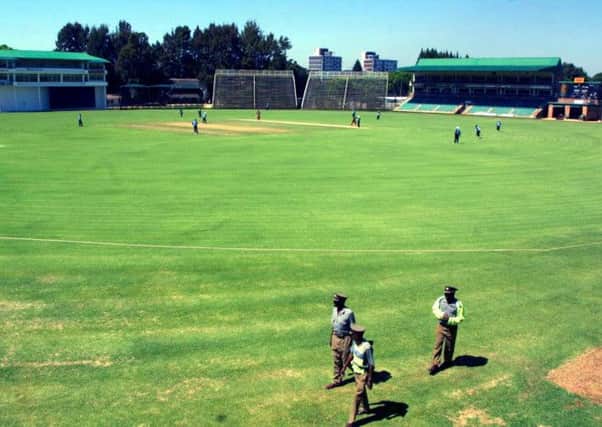 The Harare Sports Club in Harare,  Zimbabwe. Picture: AP