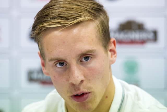 The midfielder says the club have set a precedent with Karagandy win. Picture: SNS