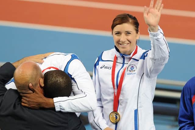 Libby Clegg and her team mates gave Scotland's best track and field results since 1986. Picture: Neil Hanna