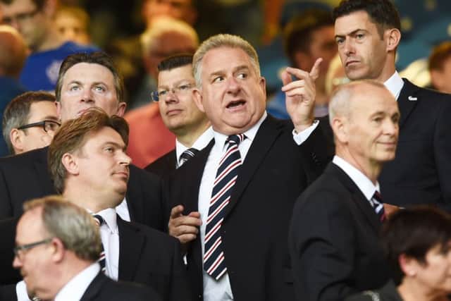 Graham Wallac said in his business review that the club may turn to existing shareholders for cash. Picture: SNS