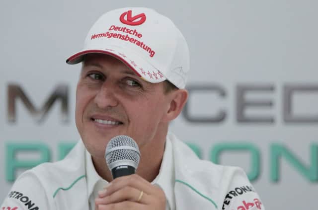 The former Formula One champion's medical records went missing during transfer. Picture: AP