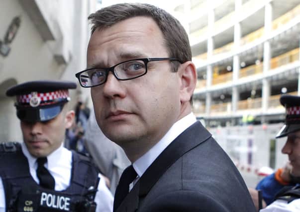 Andy Coulson was not at the hearing at the High Court in Glasgow. Picture: Getty