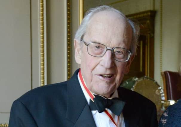 Sir Alan Turner Peacock, economics lecturer and recipient of the Distinguished Service Cross for intelligence work. Picture: Contributed
