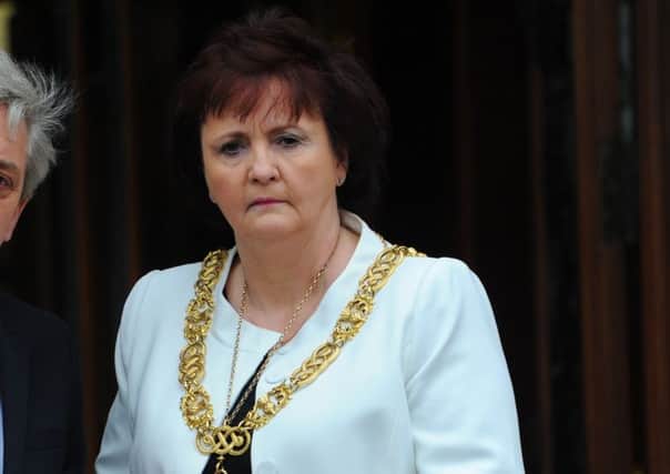 Lord Provost Sadie Docherty offered her condolences to those affected. Picture: Robert Perry