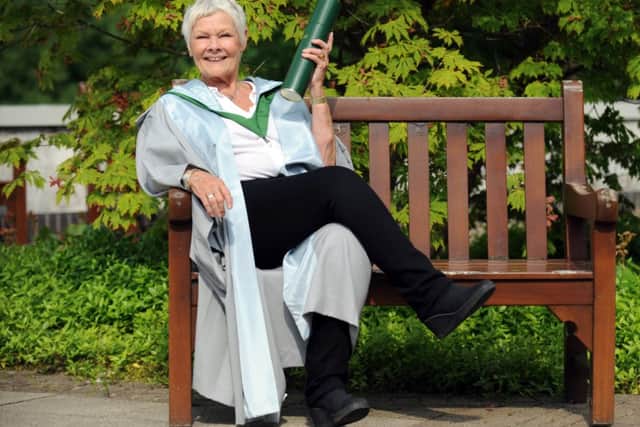 Dame Judi Dench: UK plea. Picture: Jane Barlow