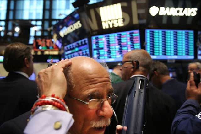 Only last month, the shooting down of a passenger jet over Ukraine and the Gaza war of attrition sent stocks tumbling in the US, raising uncertainty.Picture: Getty