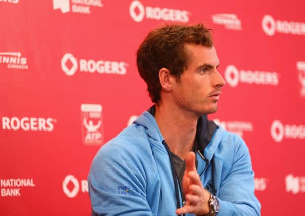 Andy Murray was due to face Richard Gasquet in the Rogers Cup, who has pulled out due to injury. Picture: Getty